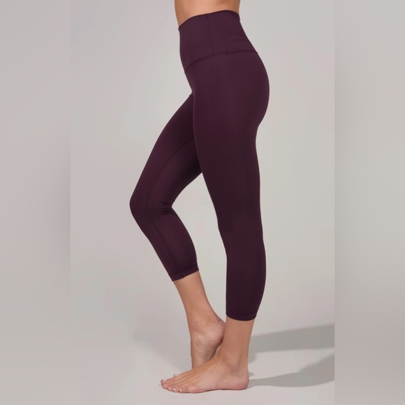 90 DEGREE BY REFLEX Wonderflex Elastic Free High Waist Capri Leggings, small - Picture 7 of 16
